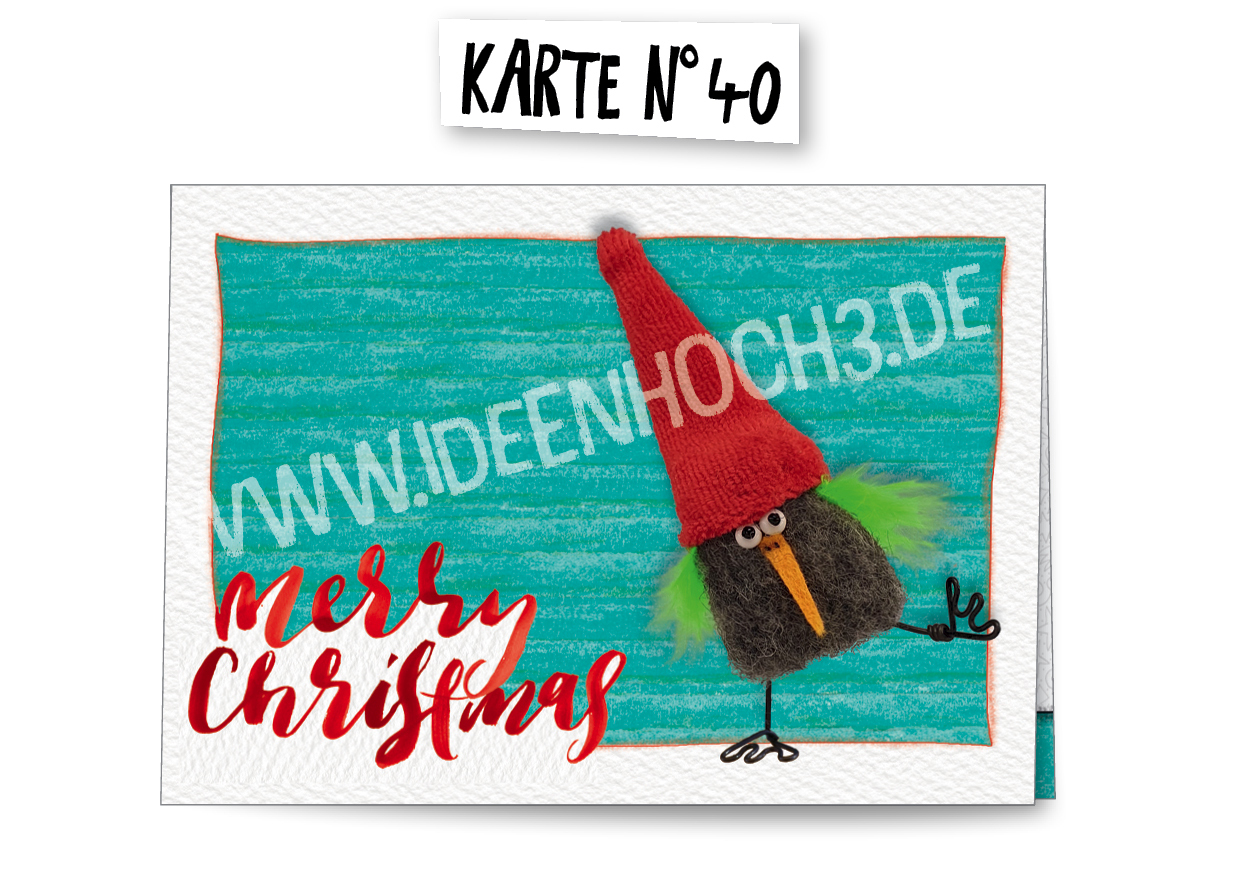 Weihnachtskarte N° 40